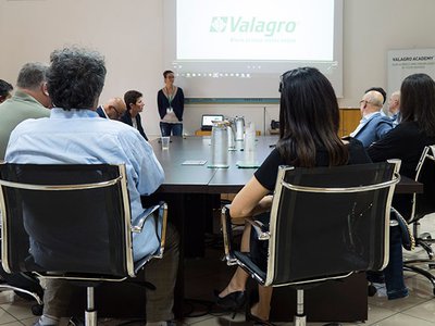 Federica Chiavaroli in visita a Valagro